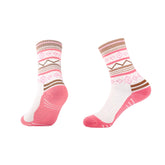Merino Wool Crew Hiking Socks for women | Tribal-Inspired Designs